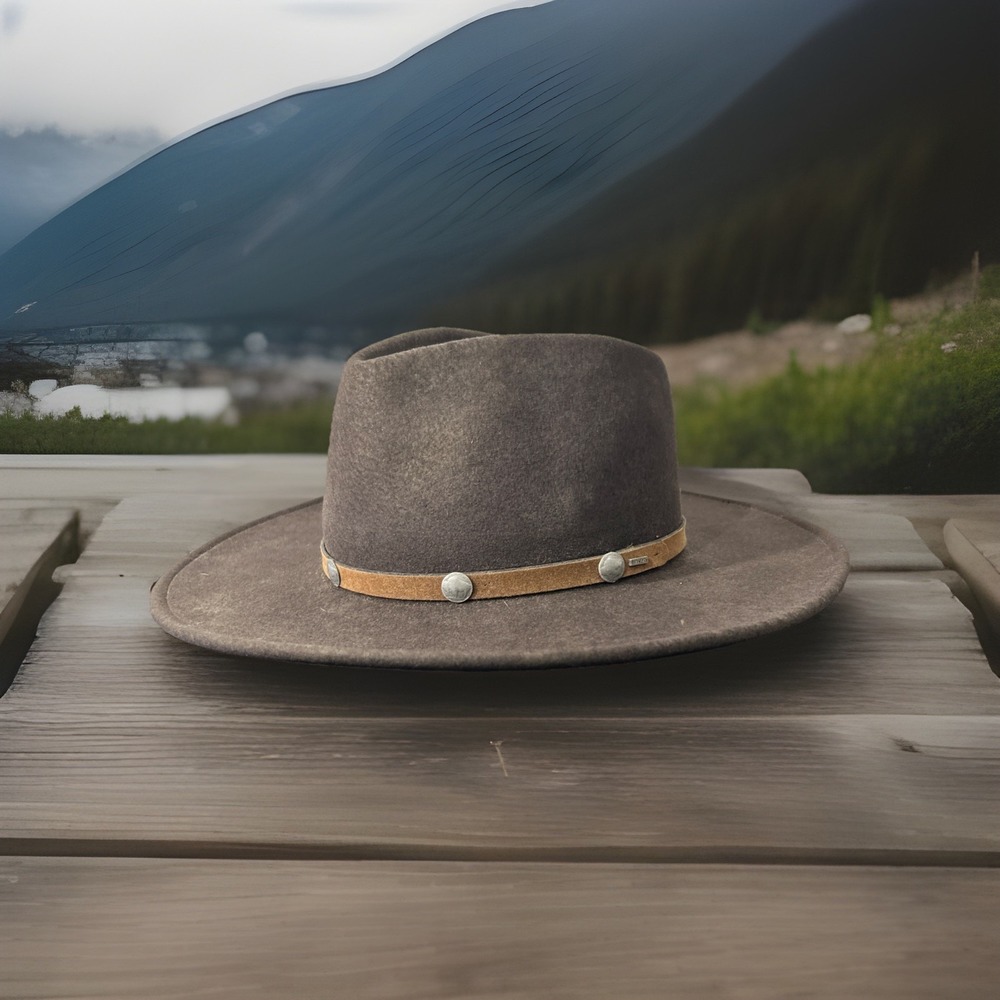 Stetson Crushable 100% Wool Outdoors & Water Repellent Tahoe Hat Large